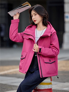 现货2025年冬季新款夹棉保暖棉衣派克服图片