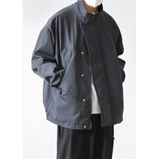 冬季日系复古街头宽松立领棉服防风保暖纯色工装棉衣外套男女，男装棉衣，星座1210-1