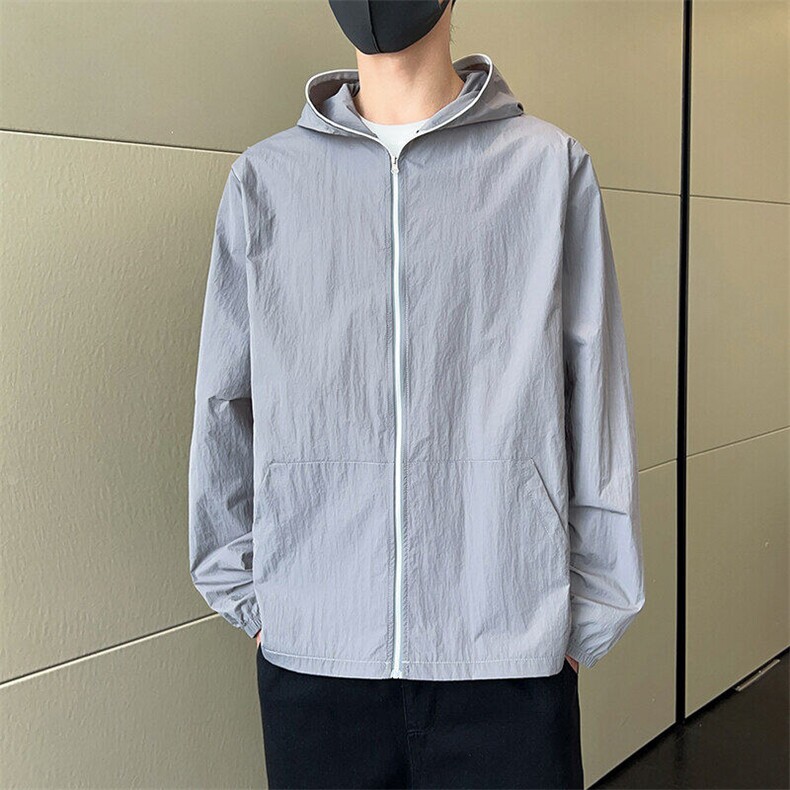 防晒衣男款夏季2025新款轻薄速干衣防紫外线冰丝防晒Q5519-特P30，男装防晒衣，星座610（原A335）