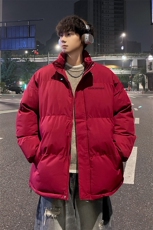外景冬季加厚面包服男潮复古休闲宽松保暖棉衣立领外套MF9370/P90，男装棉衣，电商B316