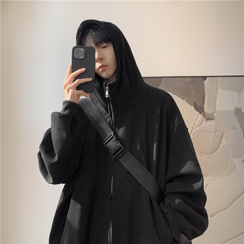 XZ809A/XS07/特P75/控118/加绒特P85/控128重磅连帽开衫卫衣,男装卫衣,星座809A(原222-1)