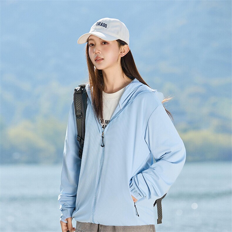 夏季薄款透气防晒衣防紫外线UPF50+防晒服女款A406F6058特P55，男装防晒衣，星座309（原A406）