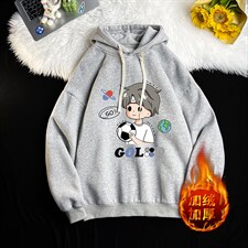 浅灰色加绒款