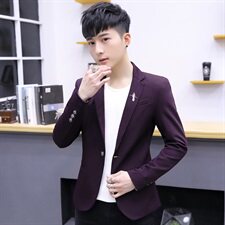2021春秋装男士小西服修身韩版潮青年便西英伦西装男发型师，男装西服，星座509
