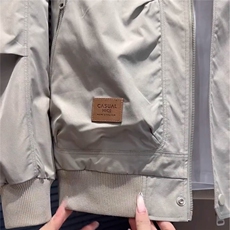棒球服夹克男2025秋季新款潮牌工装男装美式覆古修身飞行员外套男，男装夹克，星座1210-1