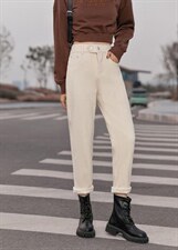 加厚绒牛仔哈伦裤，其它，茂源祥