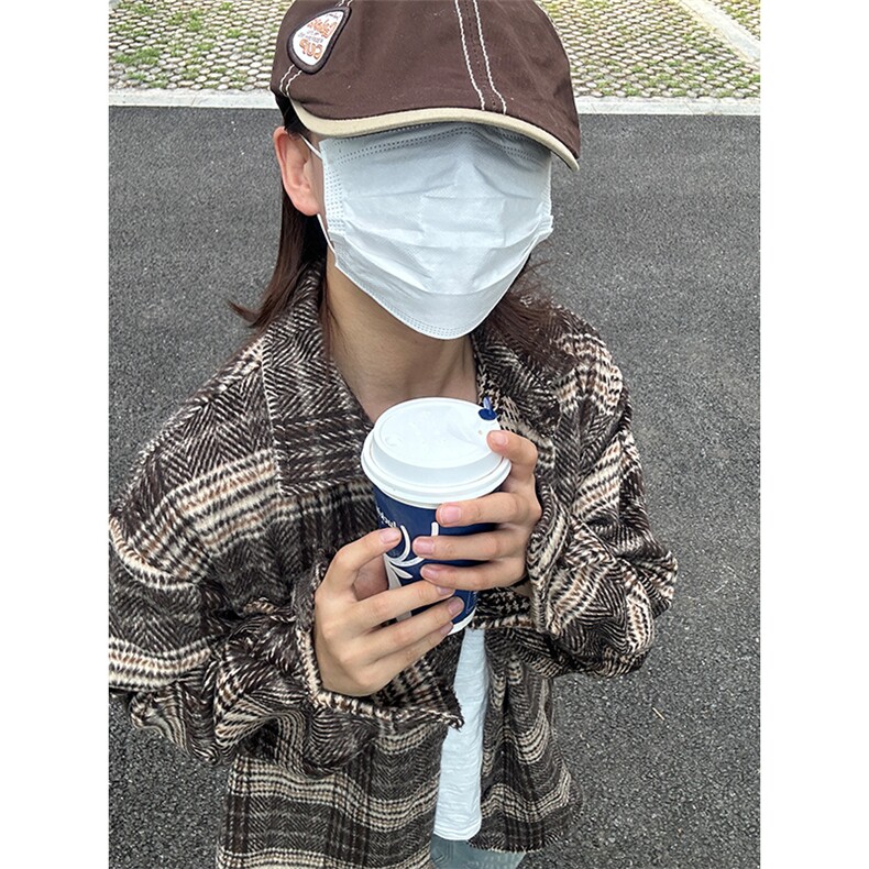 400G磨毛秋冬新款格纹翻领衬衫加厚磨毛格子外套CS316-P45,男装衬衫,星座301C-5