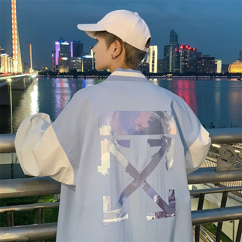 主推！2023春季新款潮流男士棒球服百搭学生外套上衣JK310P68,男装夹克,电商B220