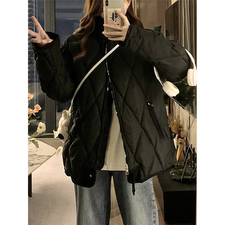 菱格棉服新款加厚冬季棉袄韩系棉衣外套AY12-P65图片