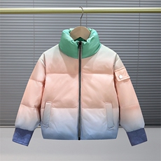 修身羽绒服冬季短款连帽外套宽松港风情侣A068-189YRY09-TP168，男装羽绒服，电商A068