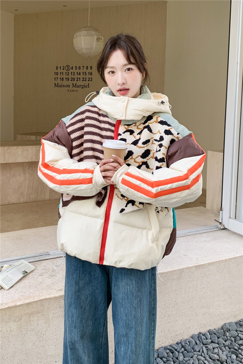 2025冬装新款简约时尚羽绒服B001-M220-P320控458,女装羽绒服,依依服饰