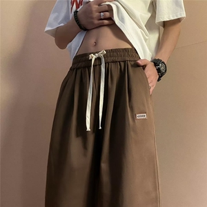 男春夏新款青少年时尚纯棉水洗休闲裤K2925P35图片