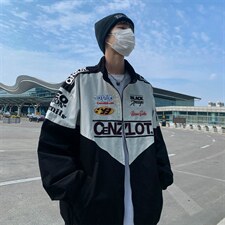 Wt68-P58美式复古机车刺绣夹克外套，男装夹克，星座1501-1