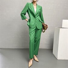 现货夏季新款显气质套装，女装职业装，序儿