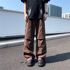 美式工装裤男春夏薄款运动冲锋裤男直筒登山休闲阔腿，男装工装外套，星座716-2
