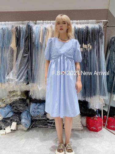 新款假两件连衣裙，女装连衣裙，慕容神话