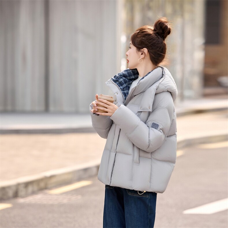 【现货！！！】高级感羽绒服女,女装羽绒服,素月