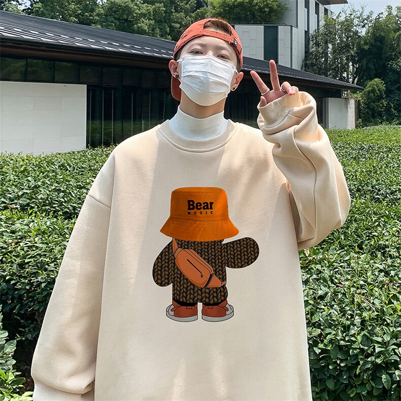 直播360克重磅美式印花卫衣Y231特P28同步供应华棉品质P38特,男装卫衣,电商A486