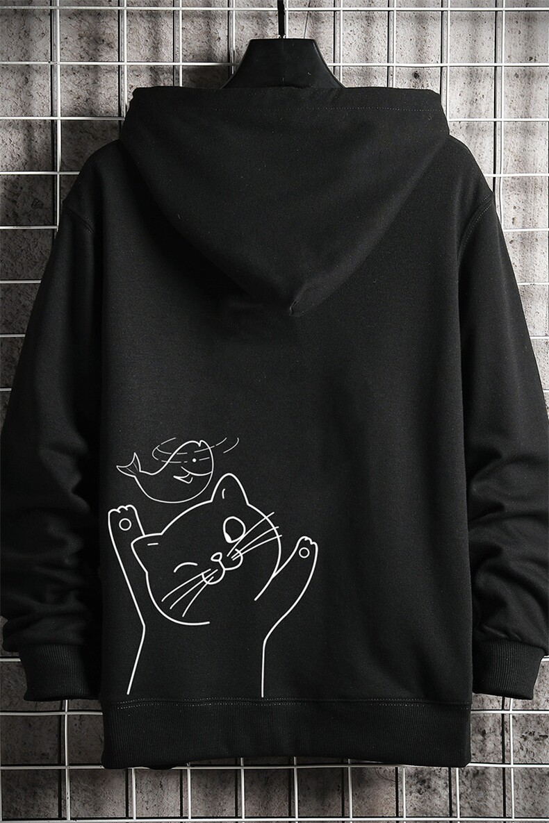 KS21133-P38加绒款-P43连帽开衫卫衣男运动外套大码班服网格,男装卫衣,电商A040A