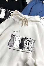 WY2100-P35加绒款-P40纯棉连帽卫衣男大码运动帽衫宽松薄，男装卫衣，电商A040