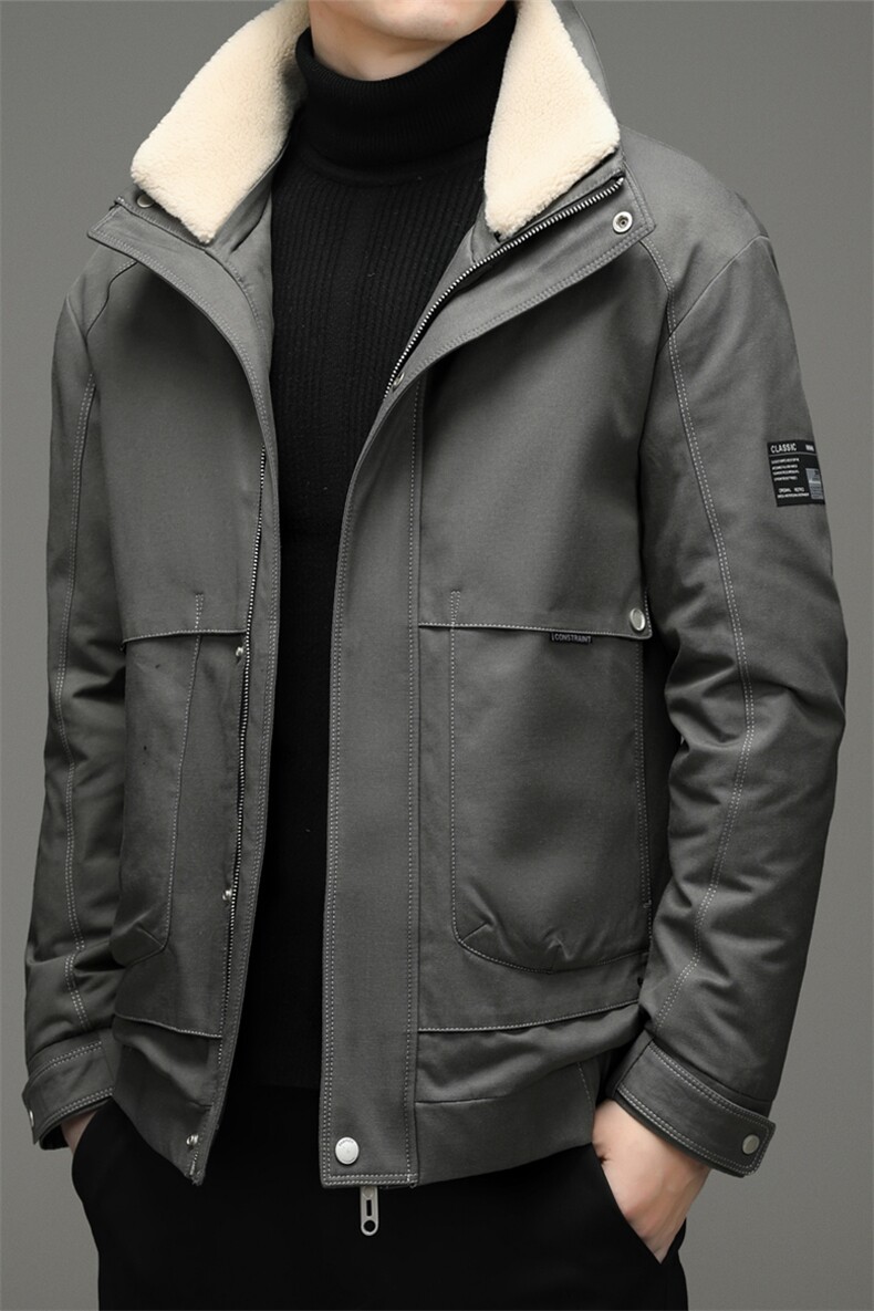 冬季新款中年男脱卸领羽绒服男爸爸冬装休闲款外套YLL21055-P285,男装羽绒服,电商B212（原钱塘6029）