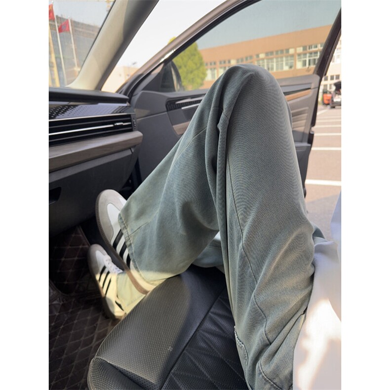 B221美式ins高街宽松直筒莱赛尔冰丝牛仔裤LK25489-特P40控78,男装牛仔裤,电商B221