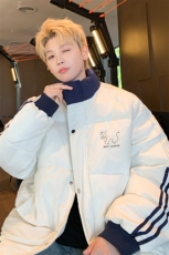 ！2025秋冬男士潮牌立领棉衣情侣卡通印花棉服外套MY203特P80，男装棉衣，电商B220
