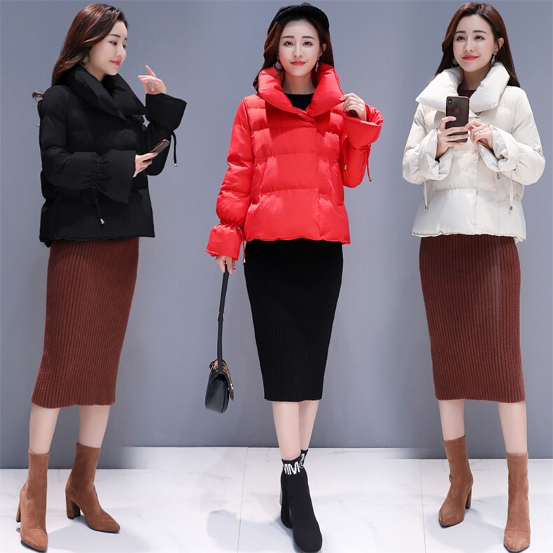 保暖口袋长袖棉衣/棉服2020年冬季休闲时尚潮流图片
