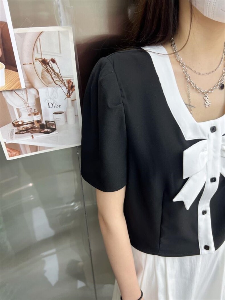 「现货」高级简约夏款小衫半身裙两件套，女装半身裙，IECE