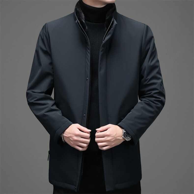 BWW-2059钱塘2020-2中年男士新款冬季厚款商务休闲羽绒服P575图片