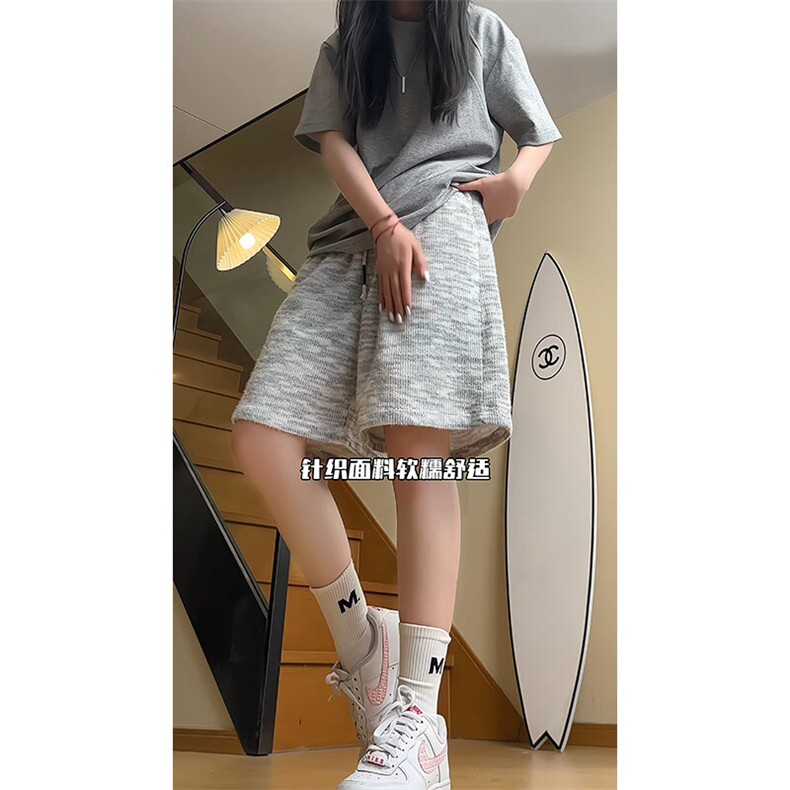 YK86067-P2570%涤纶30%锦纶马海毛扎染针织彩虹短裤男夏季,男装牛仔裤,电商A086-1