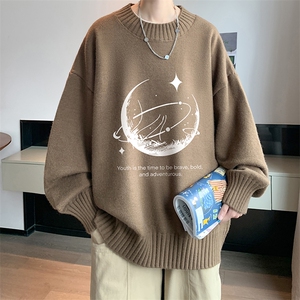 半高领毛衣男大码胖子针织衫毛线衣 M18457-P45 加绒款-P65图片