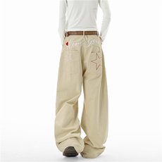 现货A165-K9083-特批5398工装裤刺绣水洗休闲裤长裤，男装工装外套，电商A165