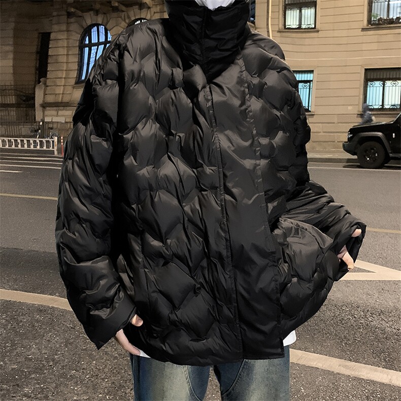 冬季新款男士男装韩版休闲时尚立领短款棉服外套M0904-P95,男装棉衣,星座308B-1