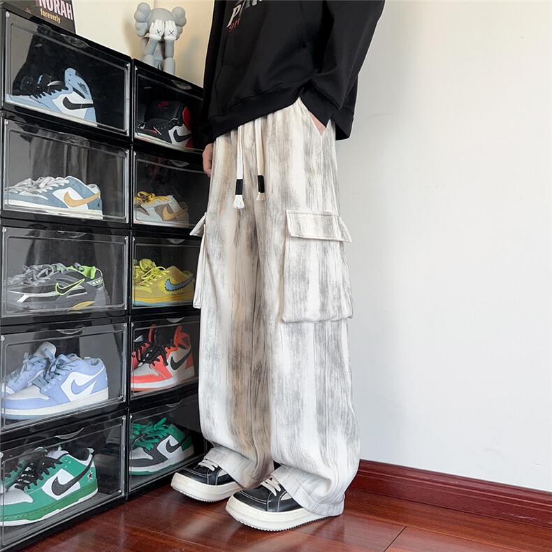 212A-K107特40控78宽松直筒工装休闲裤男长裤，男装工装外套，星座212A（原A324）