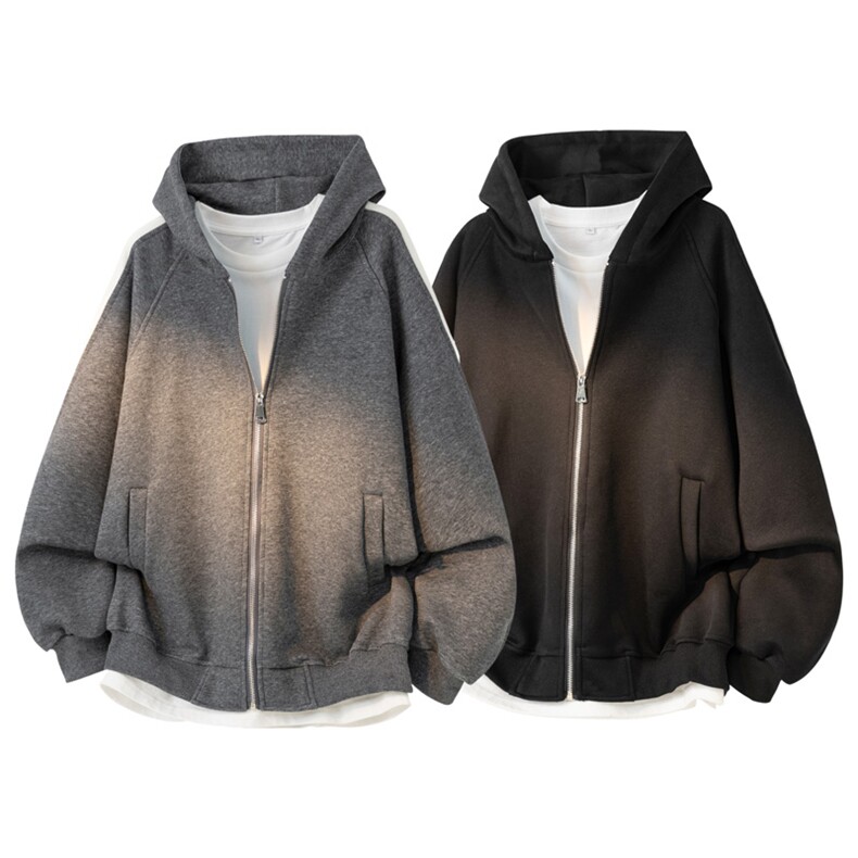 连帽夹克男ins原宿风宽松外套WY14-P70，男装夹克，星座308B-2