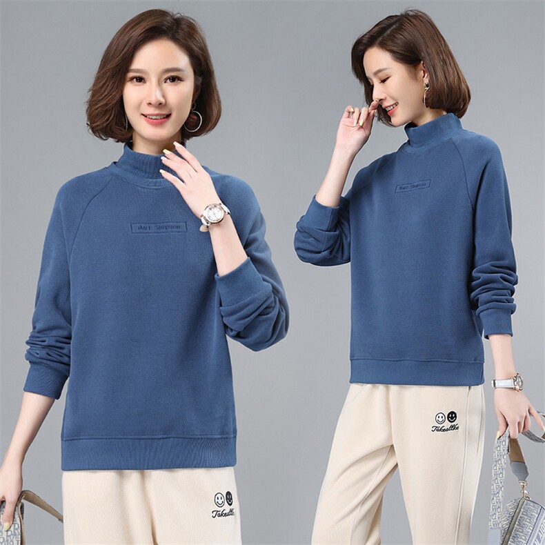 2021冬装新款百搭卫衣，女装卫衣/绒衫，小林双子