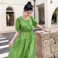 现货法式甜美减龄仙女裙251-25111-P105-K158，女装连衣裙，浙宝189