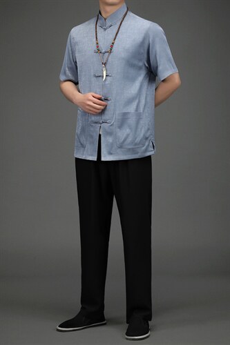 BETZ2205钱塘2020-2风唐装中老年男装中老年套装P110,男装中老年男装,钱塘207-2