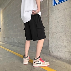 2024夏季潮牌工装短裤男港风ins宽松百搭五分裤现货K7881-P28，男装牛仔裤，星座512-3
