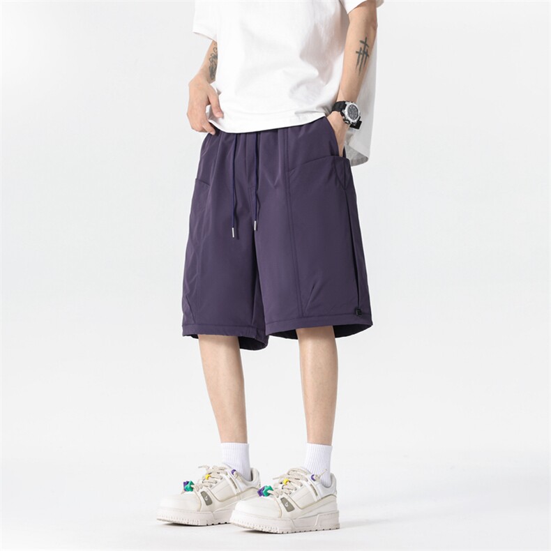 夏季工装短裤男ins潮牌日系休闲百搭潮流痞帅五分裤子DK02512-P45图片
