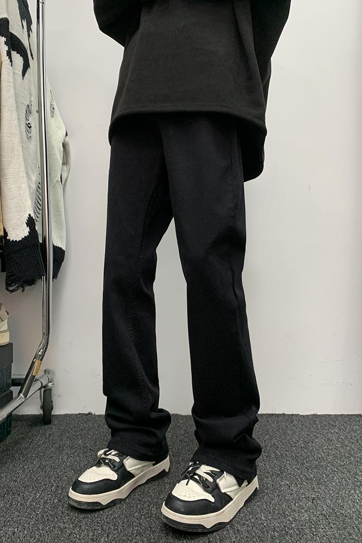 美式高街弹力直筒小脚牛仔裤男简约休闲裤N1218/P33,男装牛仔裤,电商D202-1
