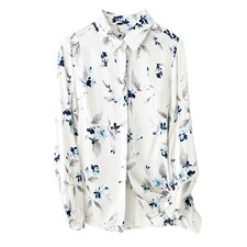 重磅大牌气质红色真丝衬衫女长袖2025新款时尚洋气杭州桑蚕丝上衣，女装衬衫，阿舍尔精品