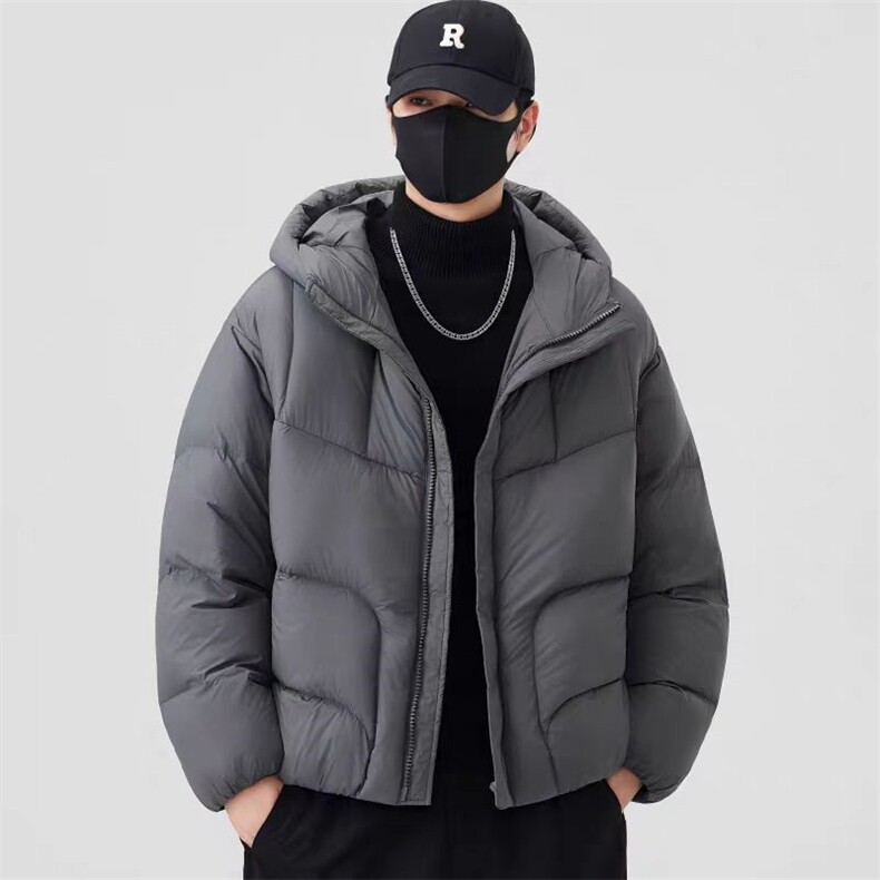 (网图)90白鸭绒207-240克龟背羽绒服百搭宽松313B-2722-P330,男装羽绒服,星座313B