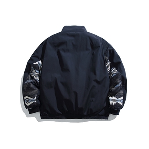 2025冬季新款男日系潮牌立领白鸭绒羽绒服加厚外套棉衣YR80-F265图片