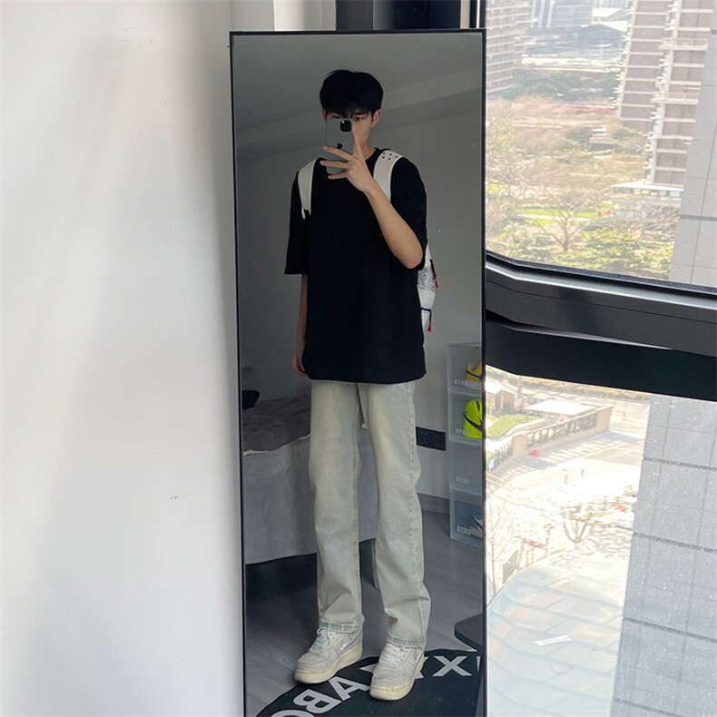 2023春季新款美式高街直筒黄泥牛仔裤货号K659P50,男装牛仔裤,电商A063