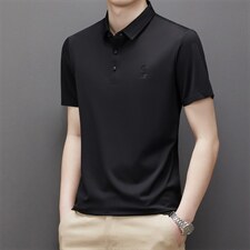 2023夏季新款中青年男士商务休闲短袖打底体恤潮流短袖上衣服男装，男装T恤，电商B212（原钱塘6029）