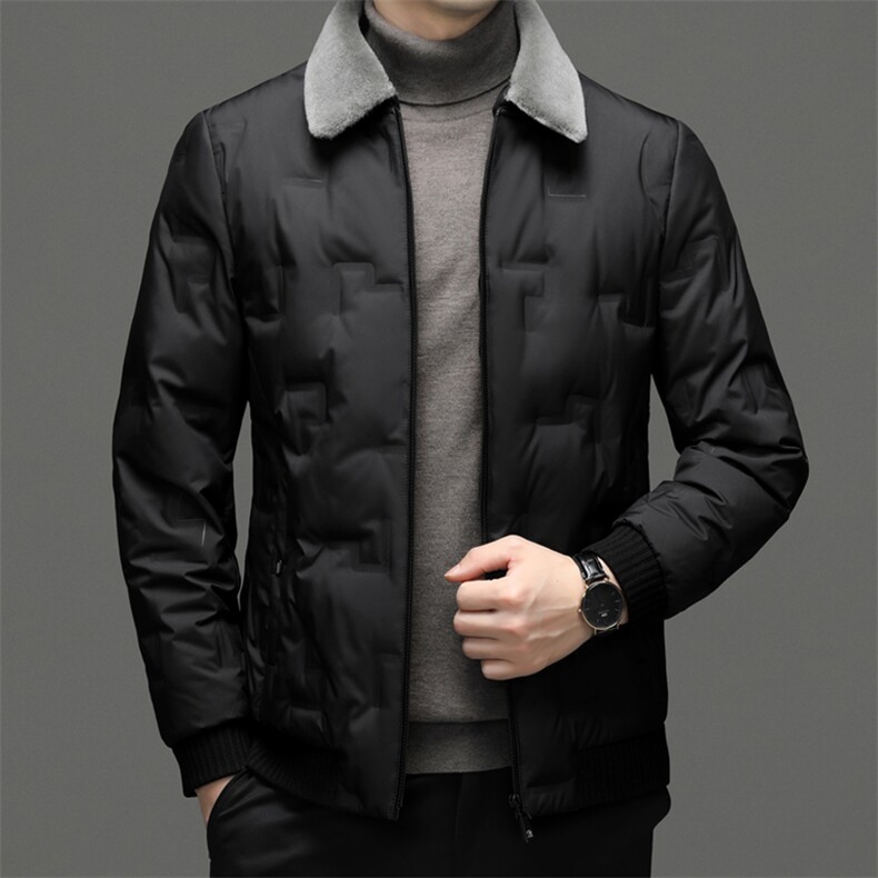 SNNYR89662秋冬新款2023年男士休闲羽绒服加厚保暖夹克外套P200,男装羽绒服,电商B360