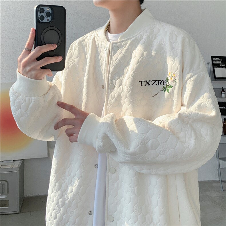 星座212A-JK6639-P100控158秋季新款重磅刺绣外套男夹克衫,男装夹克,星座212A（原A324）