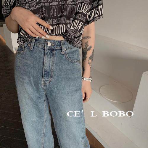 春季新款。韩版牛仔裤，女装牛仔裤，CE